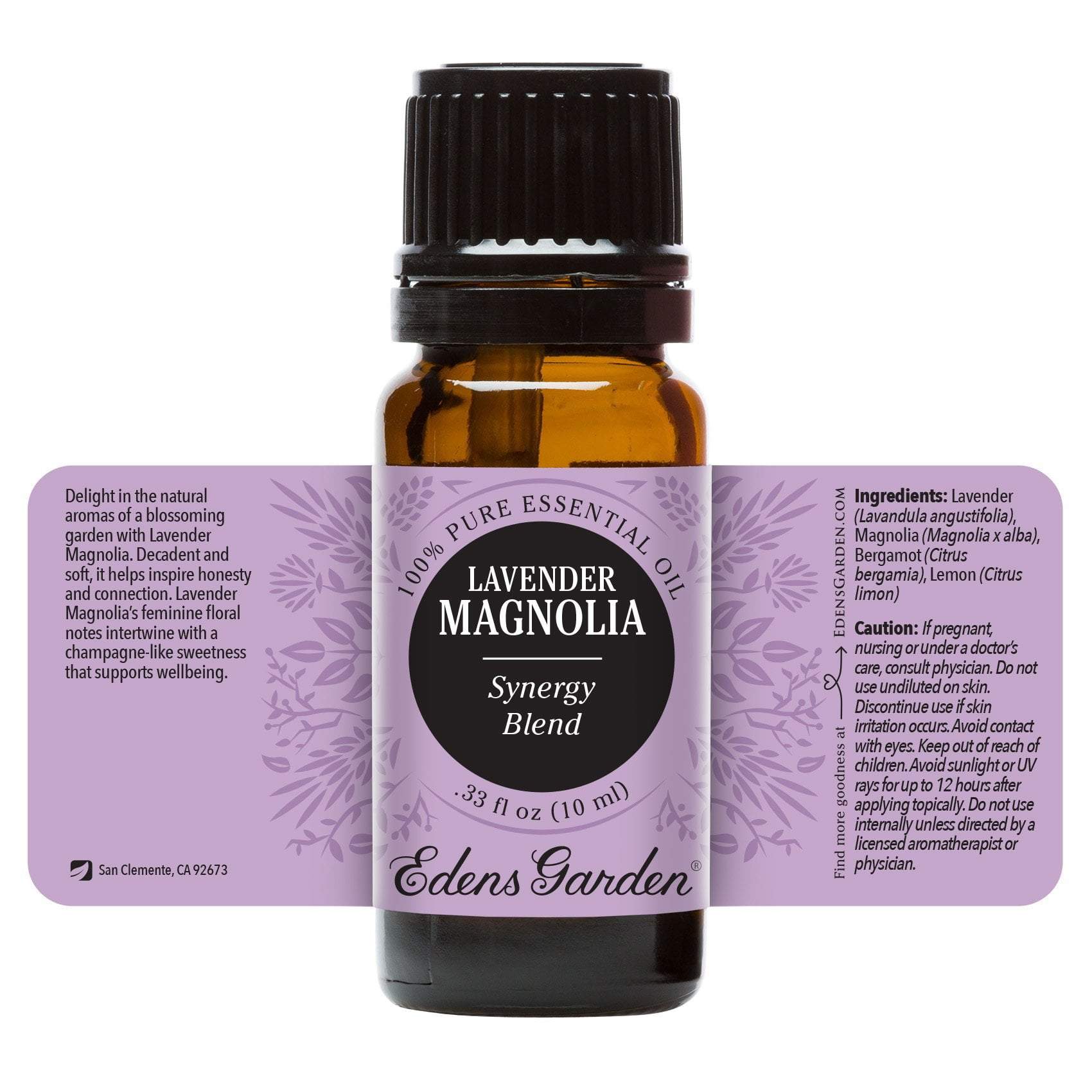 Lavender & Magnolia Essential Oil Blend- Soothing, Herbal & Delicious In A  Diffuser